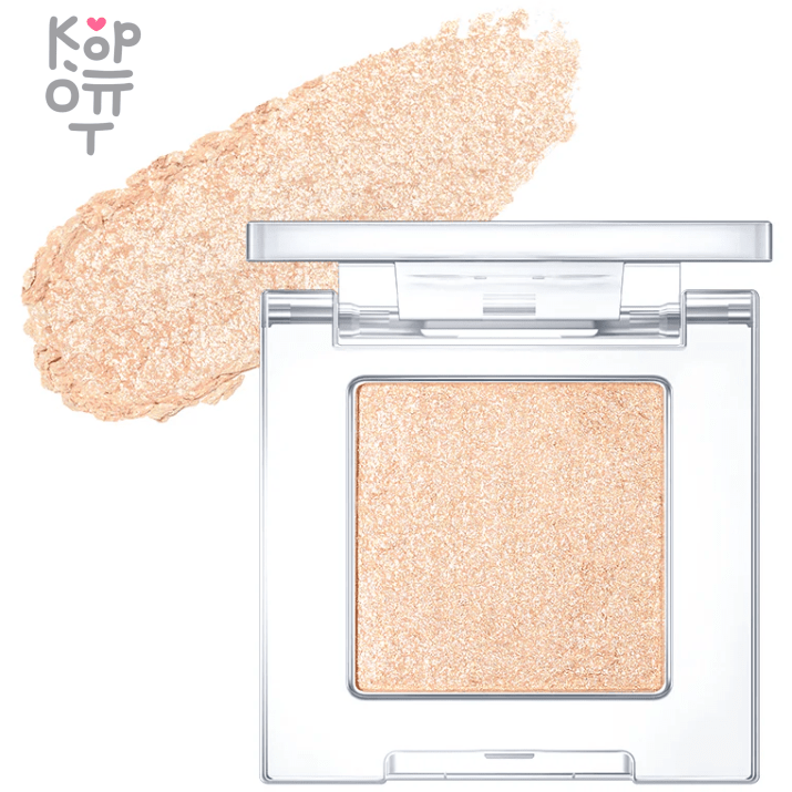 Clio Pro Single Shadow - Тени для век с высокой цветоотдачей 1,5гр., купить с доставкой на дом Тени для век CLIO с высокой цветоотдачей создают комфортное и легкое покрытие с насыщенным цветом и нежным сиянием. Продукт, обладающий мягкой увлажняющей текстурой, равномерно и гладко наносится на кожу век, помогая создать чарующий макияж глаз.