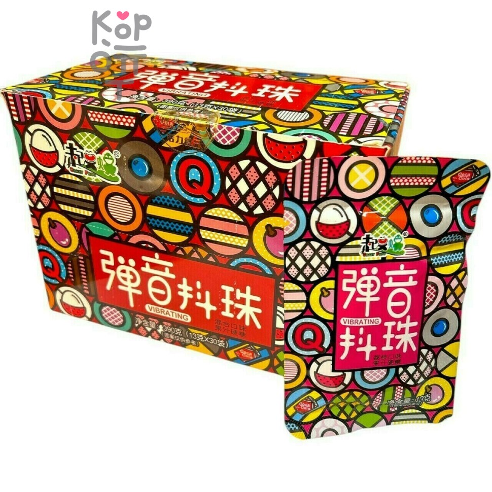 Конфеты драже Popping Candy Mix Flavor - Взрывашка "Калейдоскоп" с фруктовым вкусом