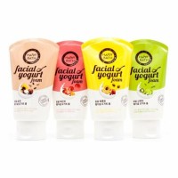 Happy Bath Real Fresh Facial Yogurt Foam - Увлажняющая пенка для сухой кожи с экстрактом фруктов, 120 г
