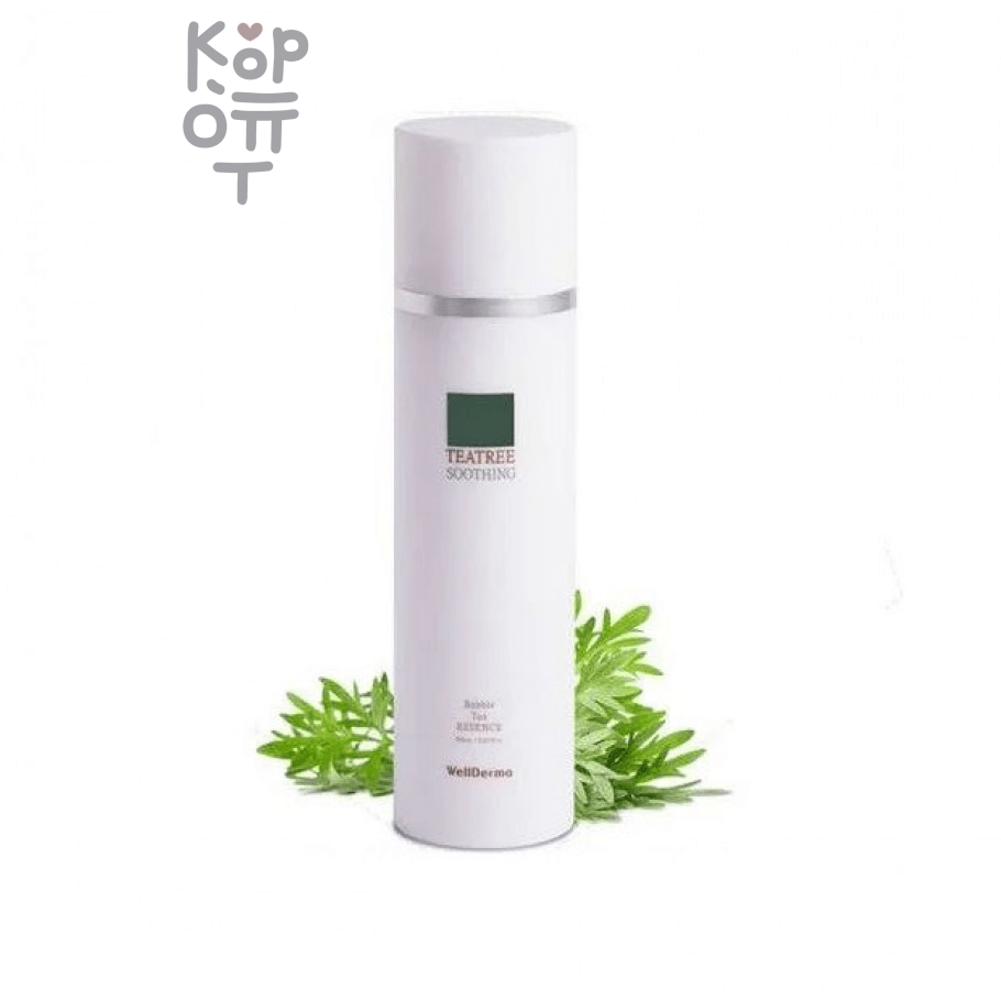 WellDerma Teatree Soothing Bubble Tox Essence - Противовоспалительная эссенция на основе чайного дерева 150мл.