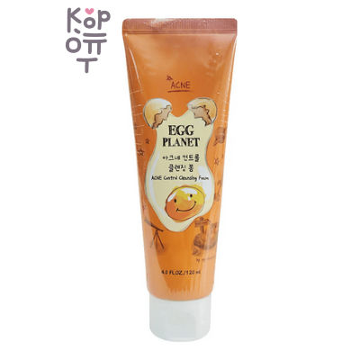Daeng Gi Meo Ri Egg Planet 4HA Cleansing Foam - Очищающая пенка для умывания с AHA, BHA,PHA, LHA кислотами, 120 мл