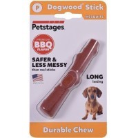 Petstages игрушка для собак Mesquite Dogwood с ароматом барбекю 10 см очень маленькая