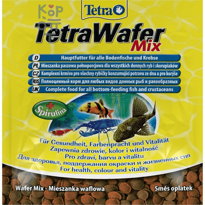 TetraWaferMix корм-чипсы для всех донных рыб 15гр. (sachet)