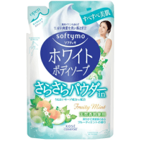 KOSE Fruity Mint Body Wash - Увлажняющее жидкое мыло для тела с пудрой, аромат Фруктов и Мяты 600мл.