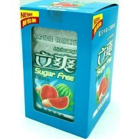 Конфеты Lishuang Sugar Free со вкусом арбуза и мяты, 180гр.