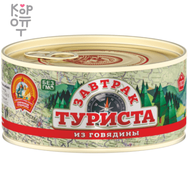 Сохраним Традиции  - Завтрак туриста из говядины 300гр.*24шт.   &mdash; Корейские товары для всей семьи(КорОпт)