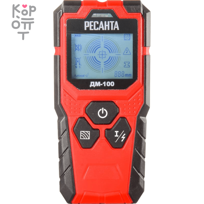 Детектор металла ДМ-100 Ресанта, купить с доставкой на дом фото 1 — Корейские товары для всей семьи(КорОпт)
