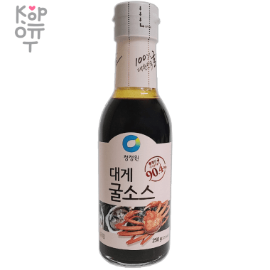 Daesang Crab Oyster Sauce - Крабово-устричный соус 250гр. — Корейские товары для всей семьи(КорОпт)
