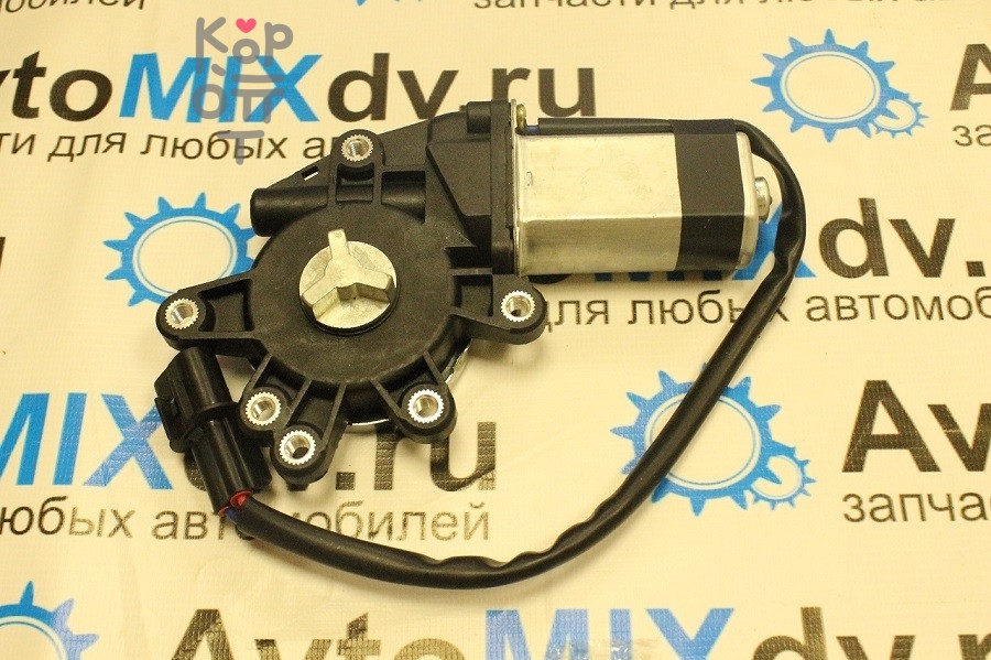 Мотор стеклоподъемника 1-74418-177-0 левый 24v 6 креплений 3 зубьев FORVORD MDR