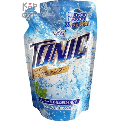 Nihon Wins Rinse in Tonic Shampoо - Охлаждающий шампунь 2 в 1 с кондиционером-тоником.