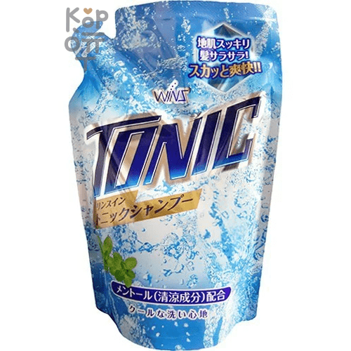 Nihon Wins Rinse in Tonic Shampoо - Охлаждающий шампунь 2 в 1 с кондиционером-тоником.