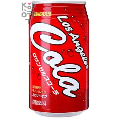 Sangaria Los Angeles Cola - Напиток безалкогольный газированный Лос-Анджелес, со вкусом Колы, 350мл.
