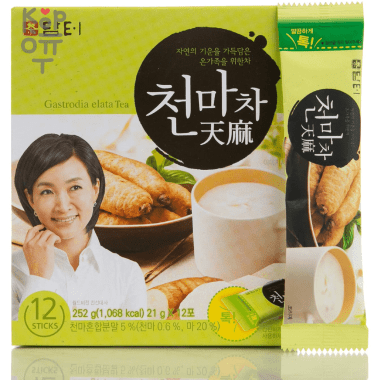 Чай DAMTUH Gastrodia elata Tea из Гастродии Элатной, 21гр.*12 саше — Корейские товары для всей семьи(КорОпт)