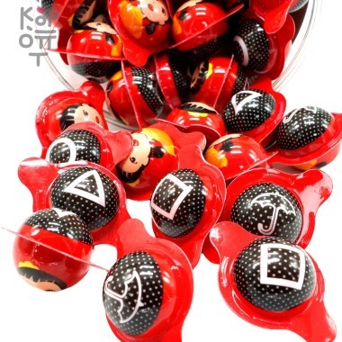 Мармелад Hiritz Кукла из Игры в кальмара - 123 красных человека, заполненный фруктовым джемом — Корейские товары для всей семьи(КорОпт)