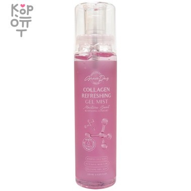 Grace Day Collagen Refreshing Gel Mist - Освежающий гель-мист для лица с Коллагеном 120мл. — Корейские товары для всей семьи(КорОпт)