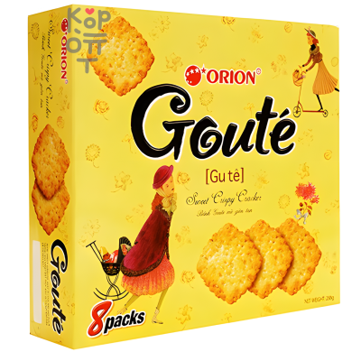 Orion GOUTE - Печенье "ГУТЭ" 144 г