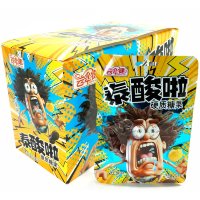 Кислая освежающая карамель YunHua Sour Candy - невероятный вынос мозга со вкусом ледяного Лимона