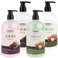 FOODAHOLIC Bubble Therapy Jojoba Argan Shampoo - Лечебный Шампунь для волос