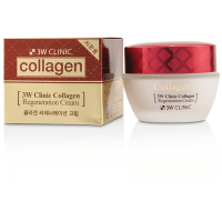 3W CLINIC Collagen Regeneration Cream - Восстанавливающий крем для лица с Коллагеном, 60мл.