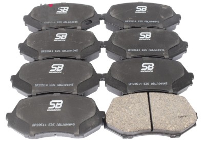 Колодки тормозные дисковые PF-3514 / AN701K / GP-06113 / TABP2366 MK449107 / MK529355 (4шт / упак) EMIC