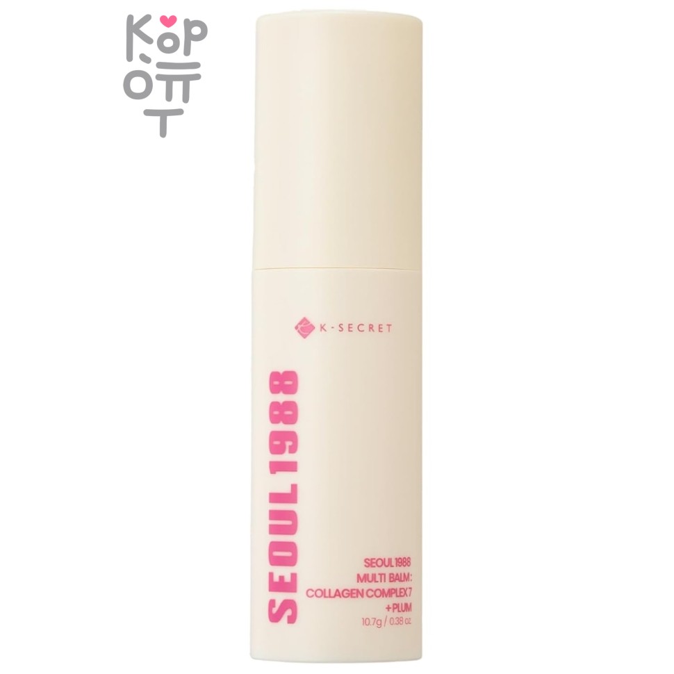 K-SECRET SEOUL 1988 Multi Balm : Collagen Complex 7 + Plum - Антивозростной стик-бальзам против морщин 10,7 г
