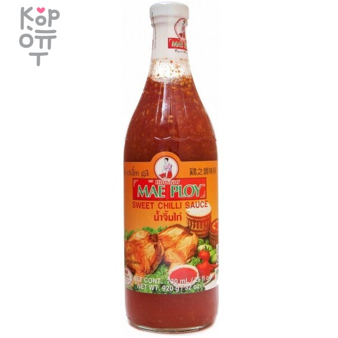 Mae Ploy Sweet Chili Sauce - Соус сладкий чили 730мл., купить с доставкой на дом фото 1 — Корейские товары для всей семьи(КорОпт)