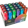 Батарейки цветные Deli rio, AAA (LR03, 24А), алкалиновые, мизинчиковые, спайка, купить с доставкой на дом фото 2 — Корейские товары для всей семьи(КорОпт)