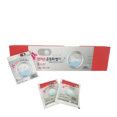 Стиральный порошок, для стирки обуви (25г*9пак)/powder detergent for washing shoes, Nature