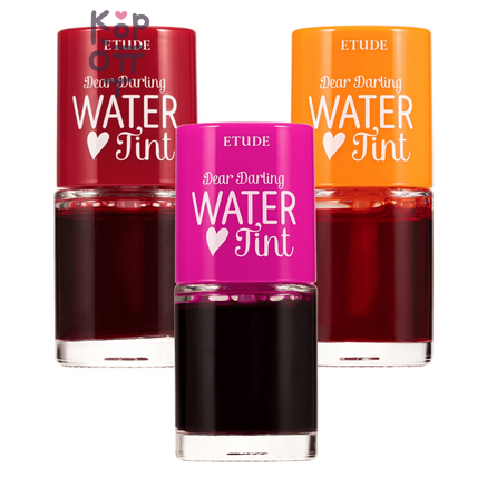 Etude Water Tint № 05 Grape Ade - Тинт для губ на водной основе "Виноградный", 9 г