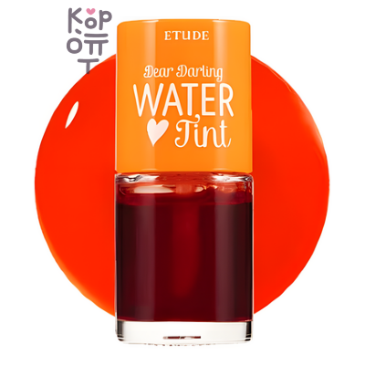 Etude Water Tint № 03 Orange Ade - Тинт для губ на водной основе, апельсиновый, 9 г