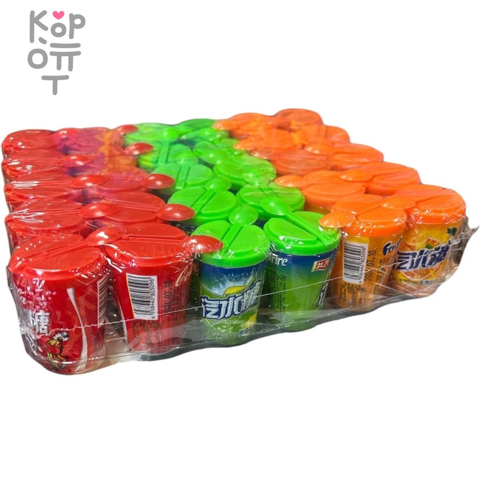 Драже Crispy Soda Sugar - со вкусом напитков, купить с доставкой на дом фото 1 — Корейские товары для всей семьи(КорОпт) Драже Crispy Soda Sugar - со вкусом напитков, купить с доставкой на дом фото 1 — Корейские товары для всей семьи(КорОпт)
