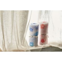 SUNG BO Мочалка для душа White Pattern Shower Towel - №168 28см*95см средней жесткости, нейлон, полиэстер