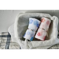 SUNG BO Мочалка для душа White Pattern Shower Towel - №168 28см*95см средней жесткости, нейлон, полиэстер