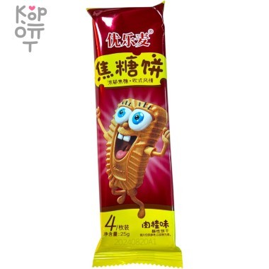 Qiao Crisp Cakes - Хрустящее печенье с корицей — Корейские товары для всей семьи(КорОпт)