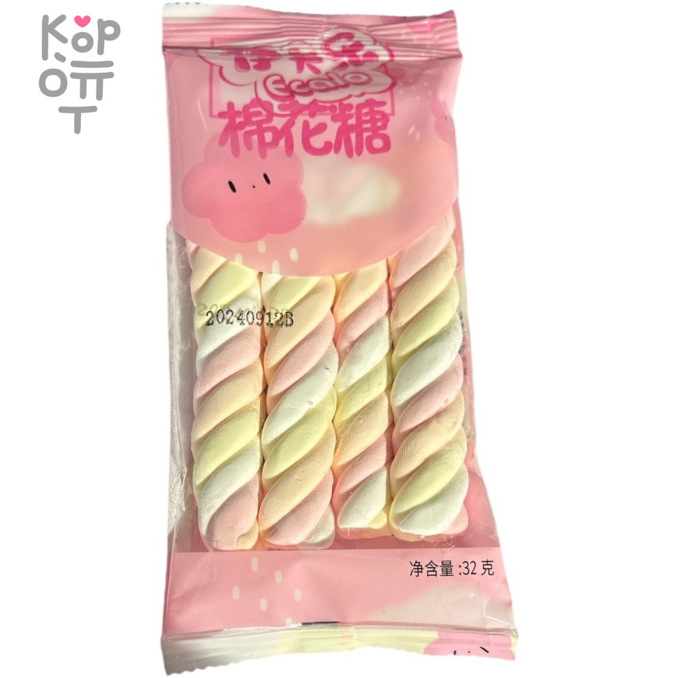 Маршмеллоу Ecalo Классическое со вкусом фруктов, купить с доставкой на дом фото 1 &mdash; Корейские товары для всей семьи(КорОпт)