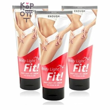 Enough Body Lite Fit Cream - Антицеллюлитный крем для тела, 180 мл