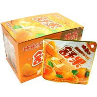 Жевательная конфета Shuguo Mixed Gel Candy Желейная конфета с желейной начинкой и со вкусом Апельсина