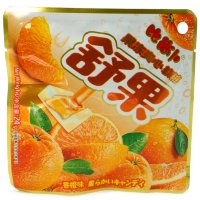Жевательная конфета Shuguo Mixed Gel Candy Желейная конфета с желейной начинкой и со вкусом Апельсина