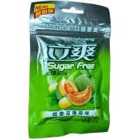 Конфеты Lishuang Sugar Free со вкусом дыни и мяты, 180гр.
