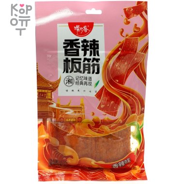 Снек Пряный Банджин, острый вкус, в форме плоской лапши, 102гр. — Корейские товары для всей семьи(КорОпт)