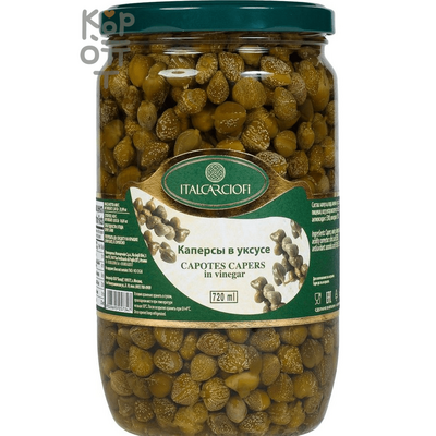ItalCarciofi Каперсы в уксусе, 720 мл