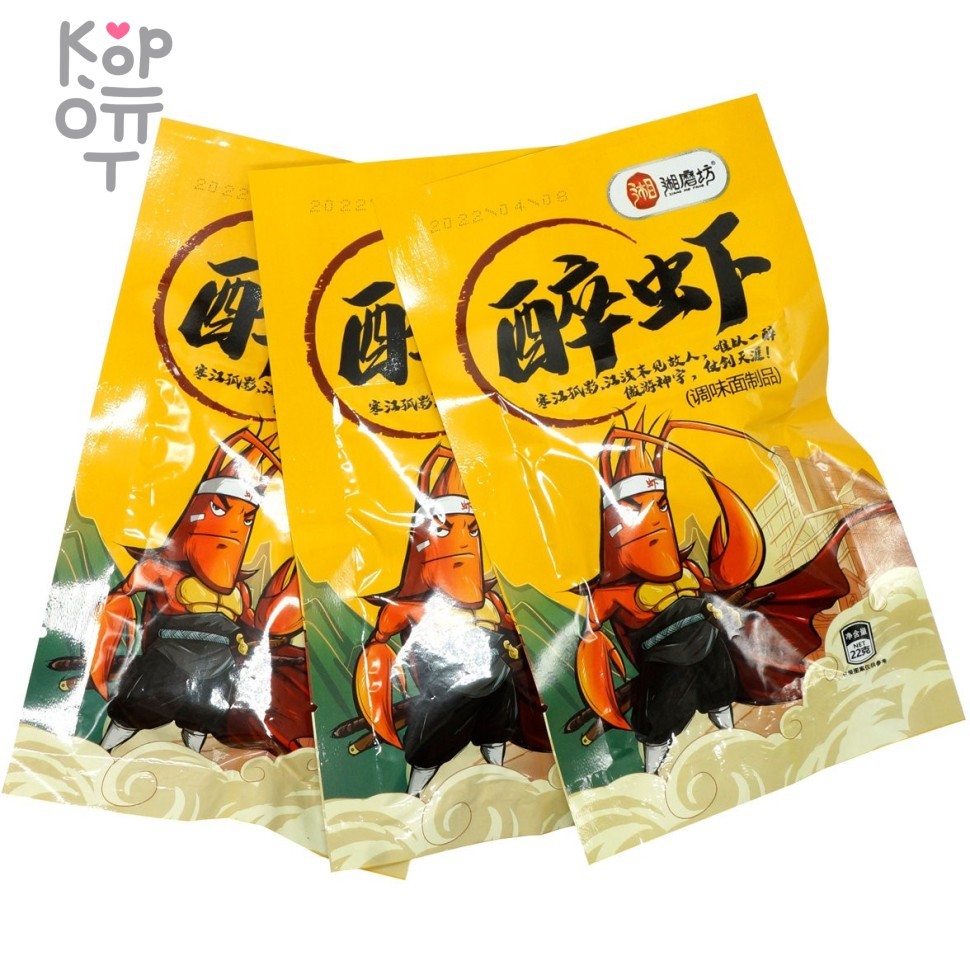 Снэк Креветко Самурай, 20гр., купить с доставкой на дом фото 1 — Корейские товары для всей семьи(КорОпт)