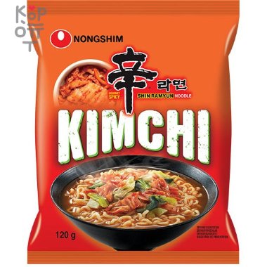 Лапша сублимированная NONGSHIM Kimchi Ramyun - Кимчи Рамен  — Корейские товары для всей семьи(КорОпт)