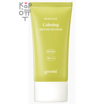 GOODAL Houttuynia Cordata Calming Mineral Filter Sun Cream 50+ PA++++ - Успокаивающий солнцезащитный крем с Минералами 60гр.