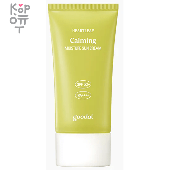 GOODAL Houttuynia Cordata Calming Mineral Filter Sun Cream 50+ PA++++ - Успокаивающий солнцезащитный крем с Минералами 60гр., купить с доставкой на дом Предназначена для людей, чья кожа подвергается ежедневным стрессам и постоянно раздражена.