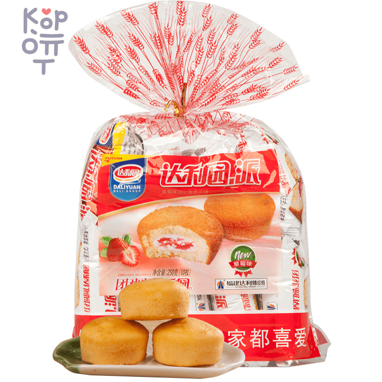 Печенье Daliyan Чоко Пай со вкусом клубники, 230гр. , купить с доставкой на дом фото 1 — Корейские товары для всей семьи(КорОпт)