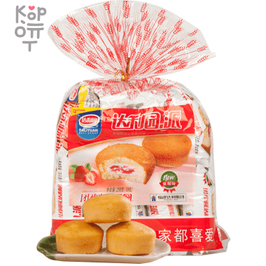 Печенье Daliyan Чоко Пай со вкусом клубники, 230гр.  &mdash; Корейские товары для всей семьи(КорОпт)