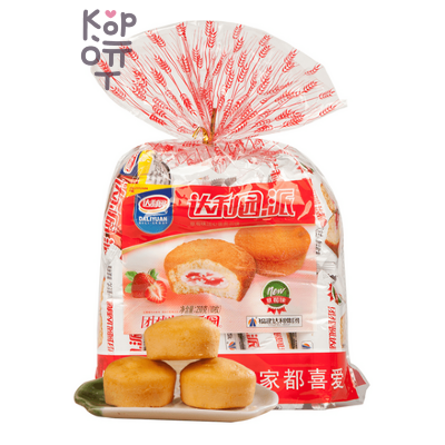 Печенье Daliyan Чоко Пай со вкусом клубники