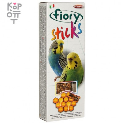 FIORY палочки для попугаев Sticks с медом 2х30 г