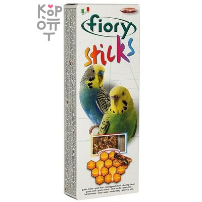 FIORY палочки для попугаев Sticks с медом 2х30гр.